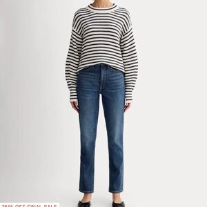 Everlane Women Original Cheeky®Jean in Vintage Dark,Size 29,Cotton/Denim26.5” L